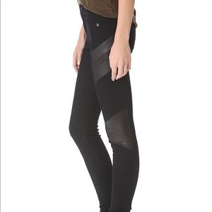 Rag and Bone Halifax legging jeans - midnight